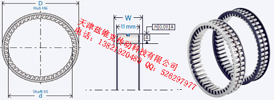 GMNFE453Z2單向軸承圖紙