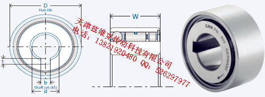 GMNFN463Z單向軸承圖紙